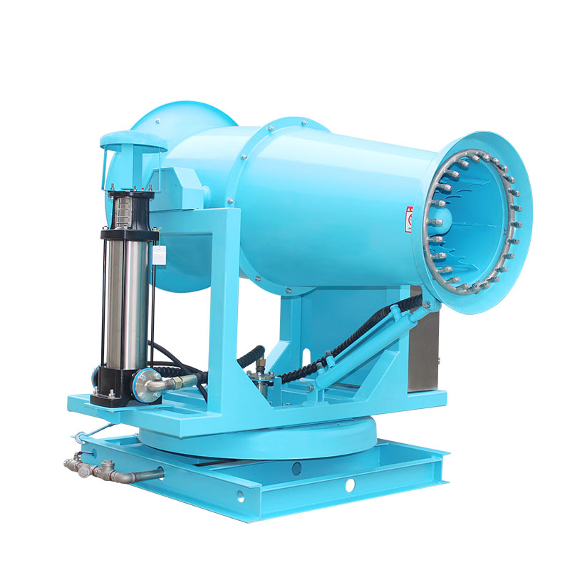 工地?fù)P塵嚴(yán)重？鄭通霧炮機(jī)來(lái)解決！