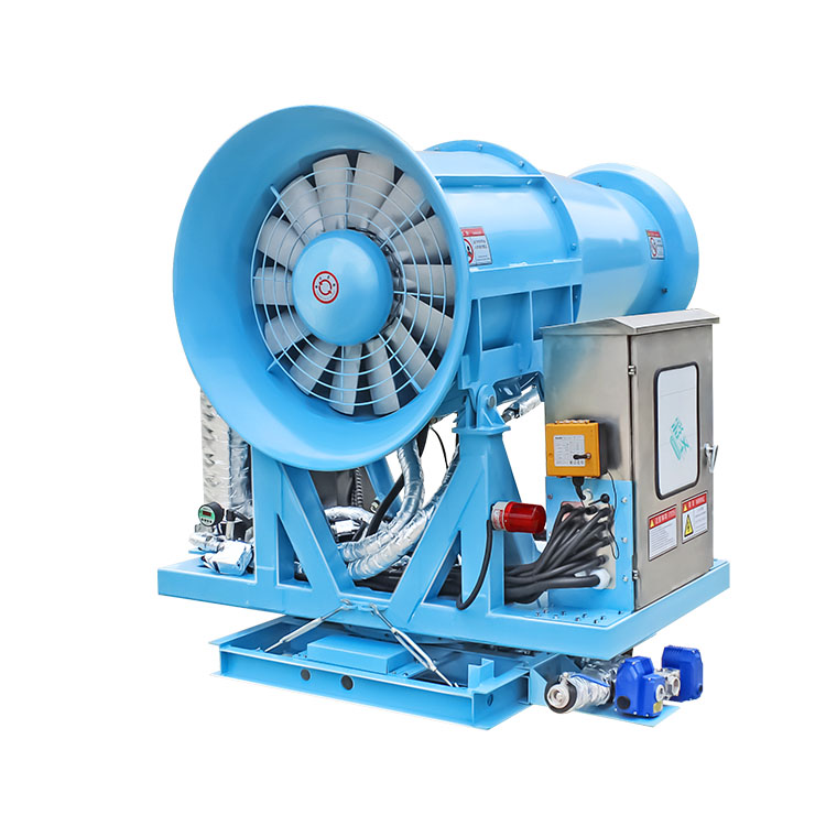 除塵霧炮機(jī)的工作原理是什么？