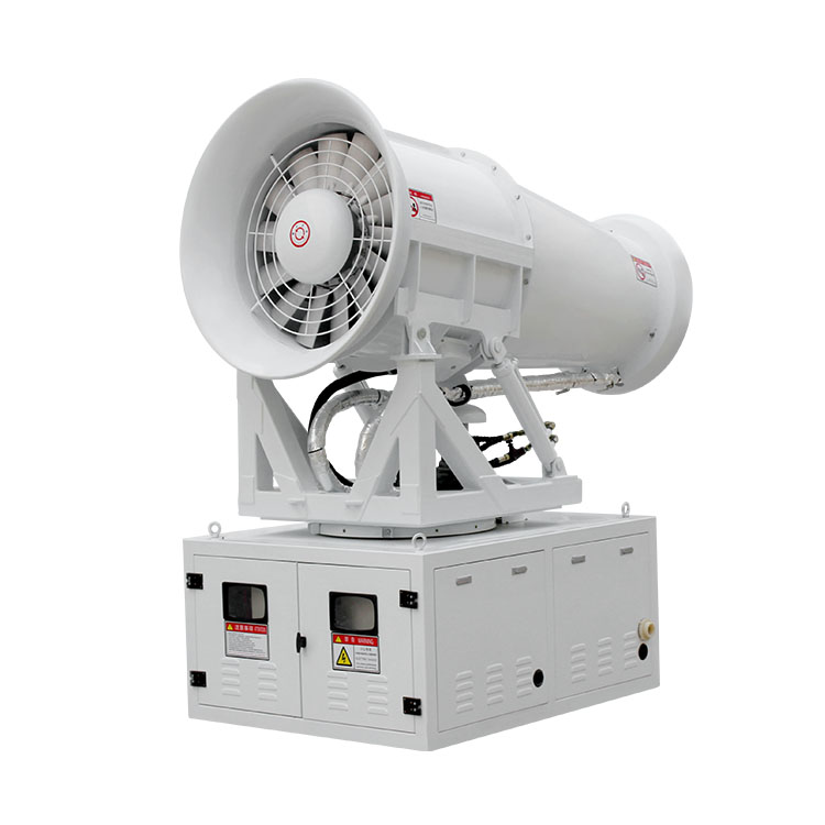 鄭通車載噴霧設備有效降塵除霾！