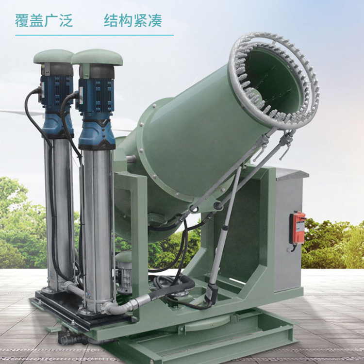 高壓細霧除塵霧炮機的壓力如何調整？