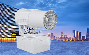 多功能車載式霧炮機是如何做到左右旋轉的？