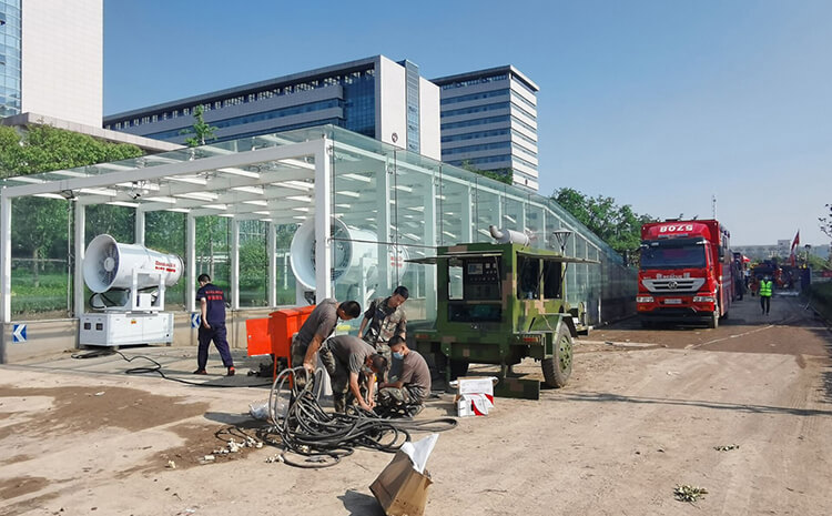 霧炮機設備水路系統的材質是什么呢？