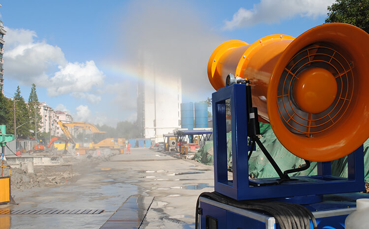 移動式霧炮機應用場景有哪些？有什么優(yōu)勢特點？