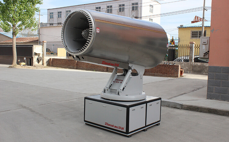 鋼廠粉塵治理？推薦您選鄭通遠(yuǎn)程降塵霧炮設(shè)備！