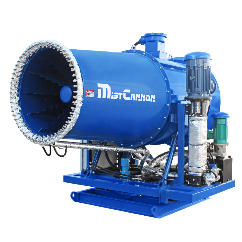 120米大型煤礦降塵防爆霧炮機